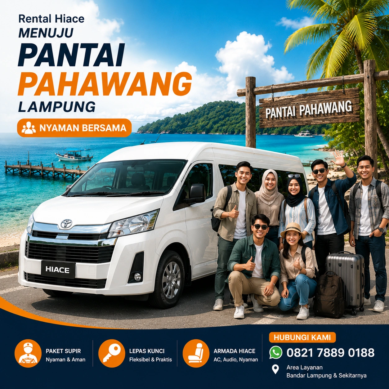 Paket Wisata Pulau Kelagian Lampung Seru Untuk Liburan Keluarga