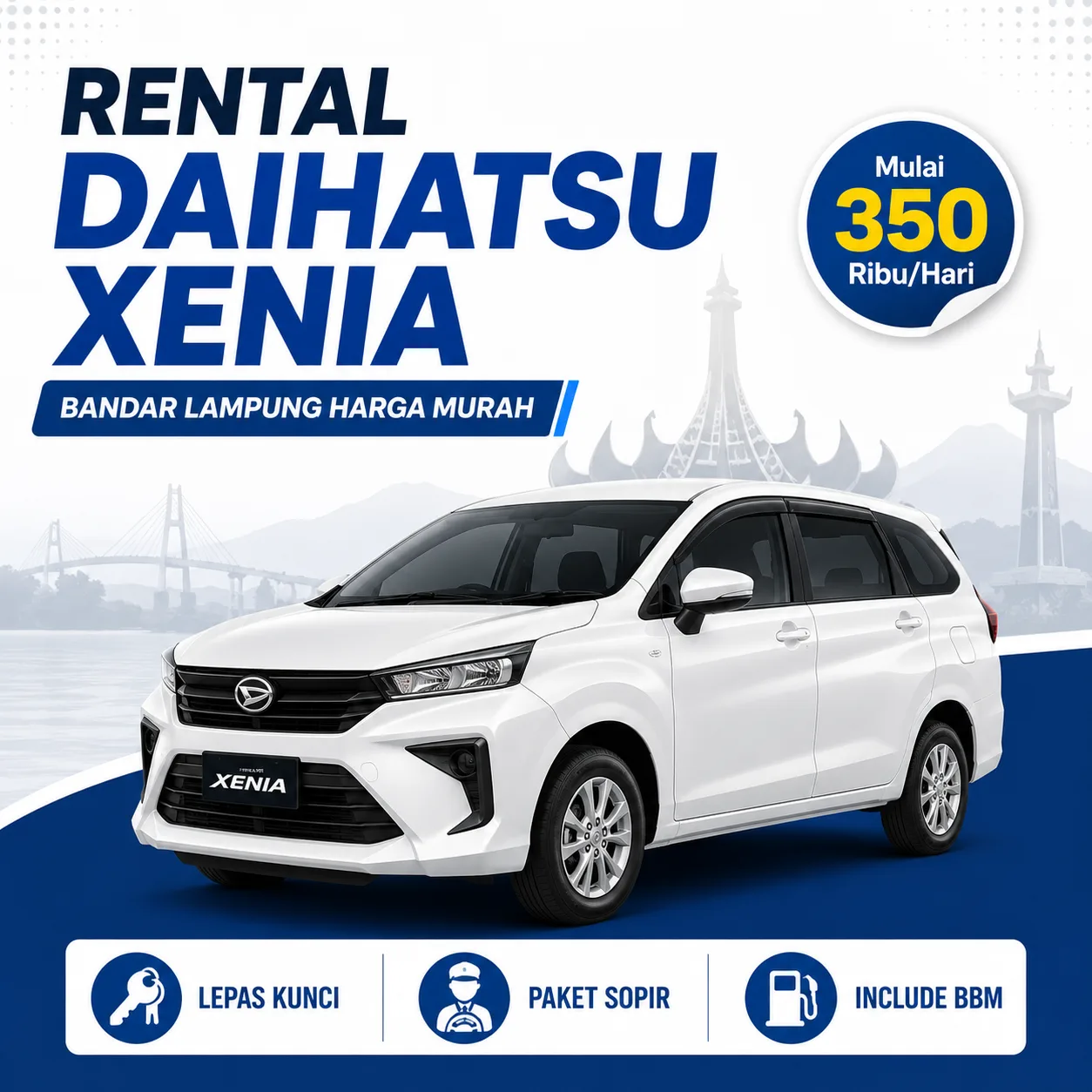 Rental Daihatsu Xenia Bandar Lampung Harga Murah