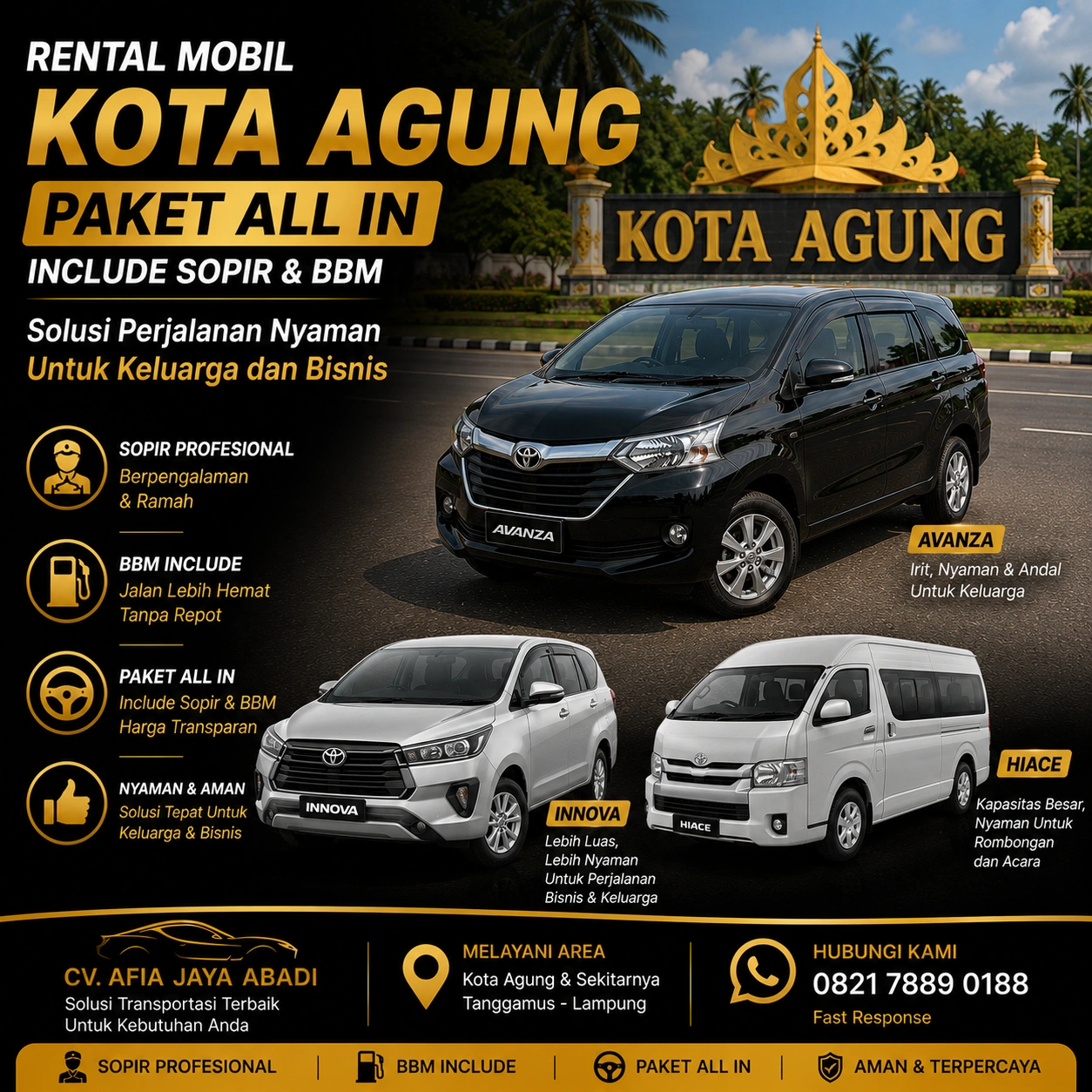 Sewa Mobil Lampung Ke Bogor Nyaman Untuk Perjalanan Door To Door